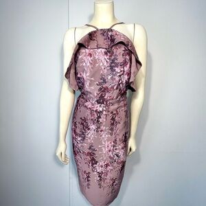 Hope & Ivy NWT Pink Lilac Floral Halter Dress Sz. 8
